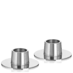 Ester & erik Kerzenhalter silber glänzend medium 2er Set