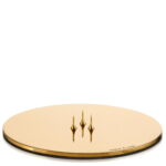 Ester&Erik Kerzenteller gold glänzend medium 12 cm