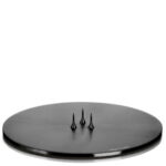 Ester&Erik Kerzenteller schwarz matt medium 12 cm