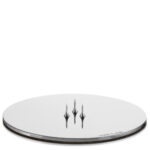 Ester&Erik Kerzenteller silber glänzend Medium 12 cm