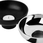 Kristina Dam Alumina Teelichthalter schwarz Ø 11 cm – Bild 2