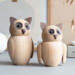 ArchitectMade Eule Bubo Holz
