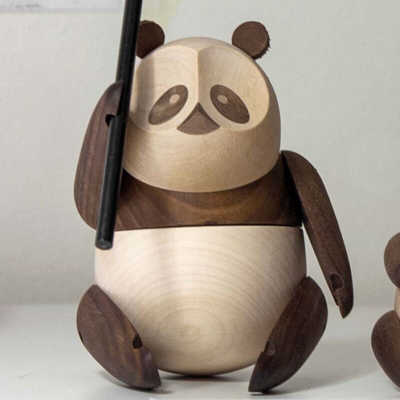 Dekoration Panda Holz Bubo ArchitectMade