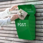 Bruka Design Briefkasten grün