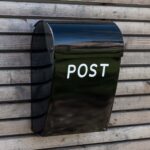 Briefkasten skandinavisch schwarz