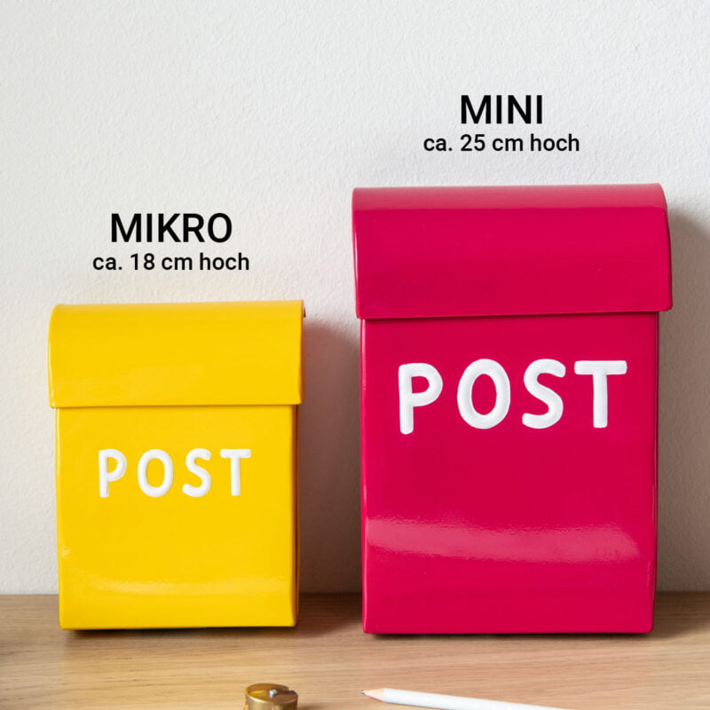 Mini und Mikro Briefkasten