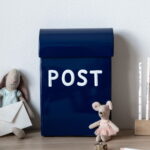 Kinderbriefkasten dunkelblau