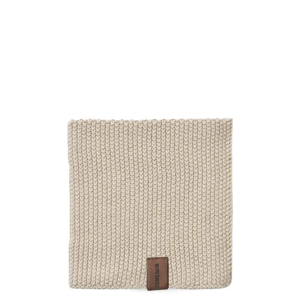 Humdakin Gestrickter Spüllappen beige light stone