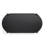 Cooee Couchtisch Woody schwarz 50 x 150 cm Beistelltisch