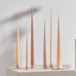 Kerzenhalter rosegold skandinavisch