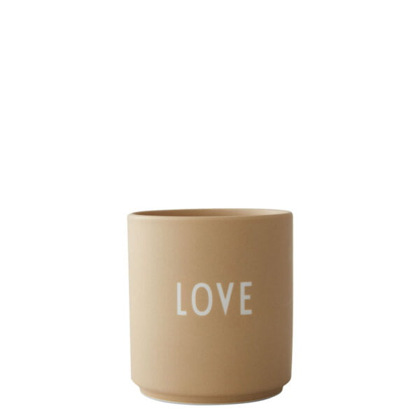 Design Letters Becher LOVE beige Favourite Cup