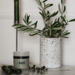 Humdakin Lucca Terrazzo Vase beige 455