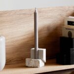 Kristina Dam Offset Kerzenhalter Vol. 2 Beige 10 cm hoch 132000070