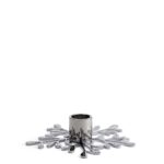 Cooee Design Mistletoe Kerzenhalter silber Edelstahl HI-059-01-SS