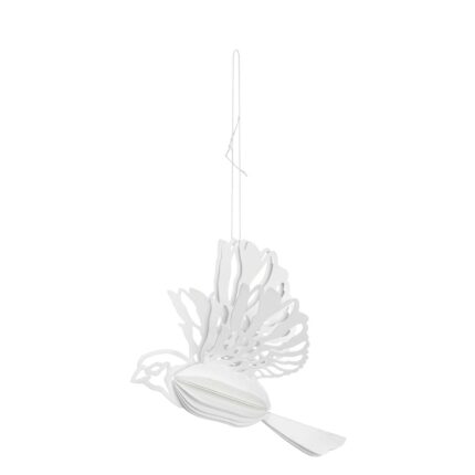 Cooee Anhänger Paper Bird Papiervogel Natural weiß SB-01-01-NA