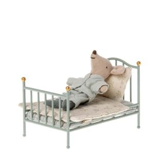 Maileg Bett Maus Mint Minze 11-2118-01