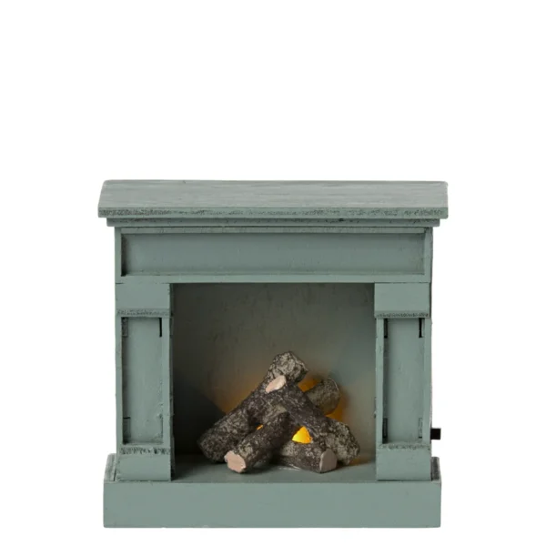 Maileg Kamin Maus Mäuse blau 11-4007-00
