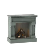Maileg Kamin Maus blau 11-4007-00