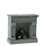 Maileg Kamin Maus blau 11-4007-00