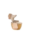 Maileg Wellnessmaus große Schwester rosa Badewanne gold 17-3210-00