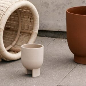 Kristina Dam Serene Flowerpot S Blumentopf beige 300300305