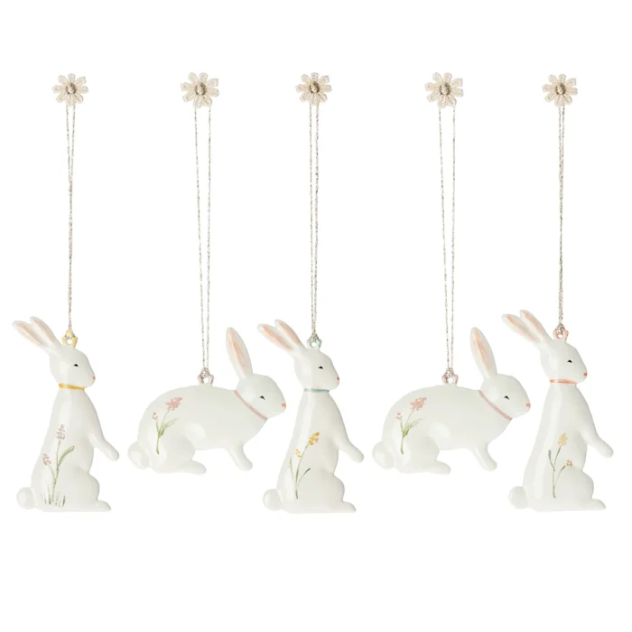 Maileg Osterhasenschmuck Ornamente Metall