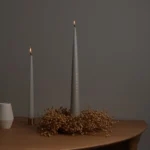 Ester & Erik Kalenderkerze Linen Grey Nr. 22
