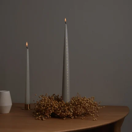 Ester & Erik Kalenderkerze Linen Grey Nr. 22