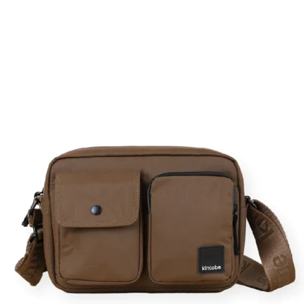 Kintobe Umhängetasche Miles Earth Brown braun
