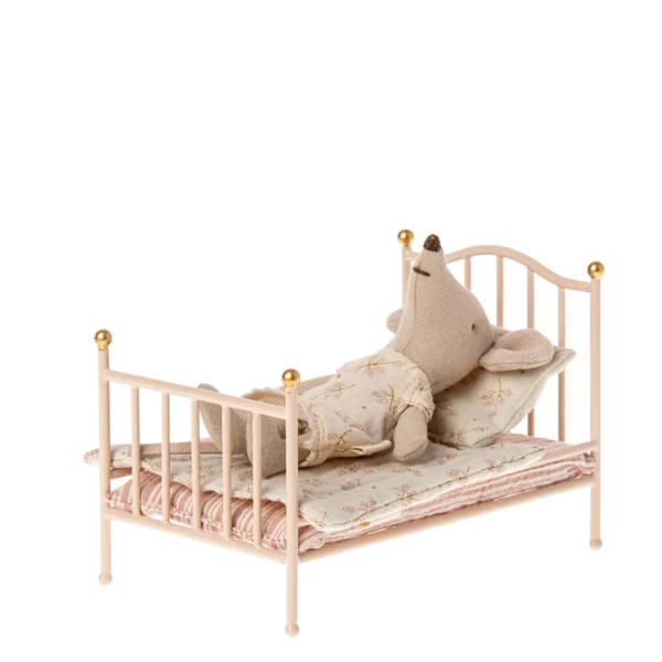 Maileg Vintage Bett Maus rose 11-2118-00