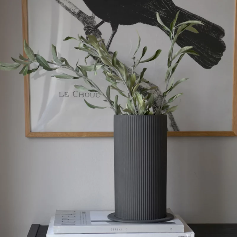 Storefactory Vase Ede Dark Grey anthrazit