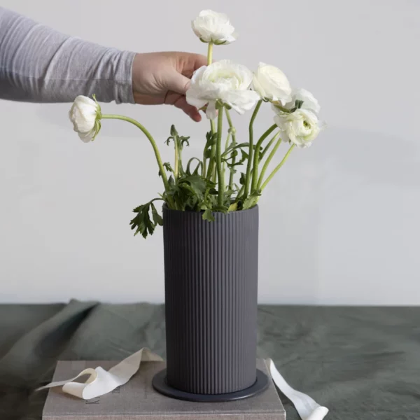 Storefactory Vase Ede Dark Grey anthrazit