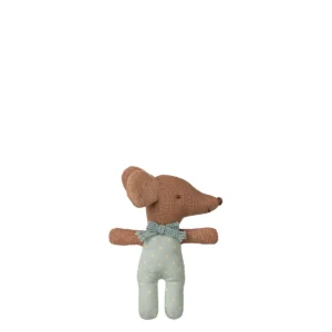 Alternative view of Maileg Babymaus schläfrig in Streichholzschachtel - Blau