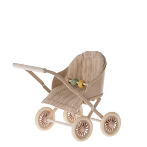 Maileg Kinderwagen Baby Maus Hase rose 11-4104-00