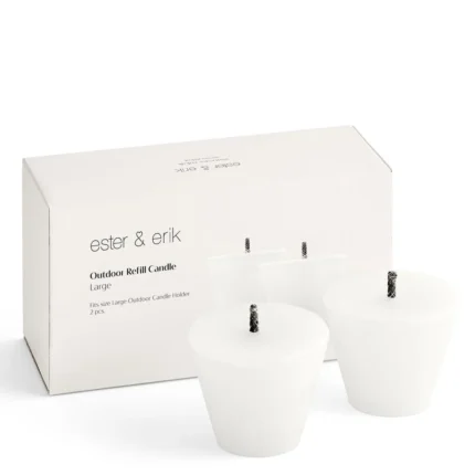 ester & erik Outdoor Refill Candle Nachfüllpackung large groß