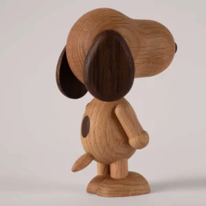 boyhood Snoopy Holzfigur Eiche klein Peanuts