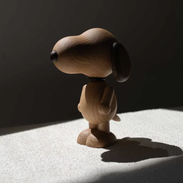 boyhood Snoopy Holzfigur Eiche klein Peanuts