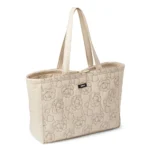 Humdakin Maxi Tote Bag Light Sandstone Peony Pfingstrose Beige