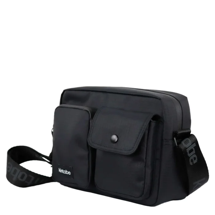 Kintobe Miles Umhängetasche schwarz Jet Black