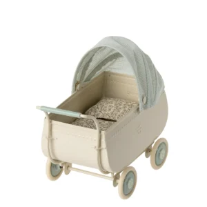 Maileg Kinderwagen Mikro Blau Vintage 11-2103-01