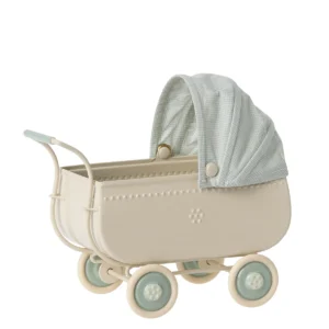 Maileg Kinderwagen Mikro Blau Vintage 11-2103-01