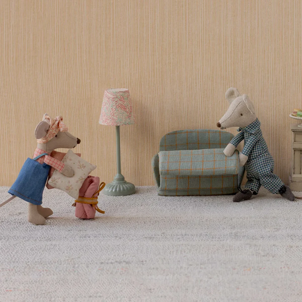 Maileg Stehleuchte Maus mint 11-5140-01