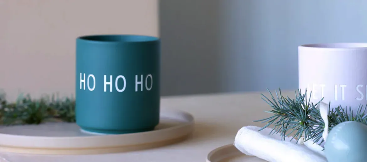 Design Letters Becher Weihnachten Ho Ho Ho