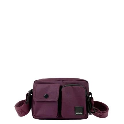 Kintobe Umhängetasche mini Miles lila Aubergine