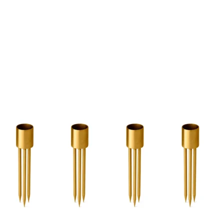 Ester & erik Steckkerzenhalter Set gold small 4-teilig 211-90