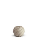 Cooee Design Twist Ball Vase - Sand, 12 cm