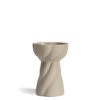 Cooee Design Twist Bulb Vase Sand | 12 cm