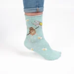 Damensocken Bambus Maus Wrendale Design sock011