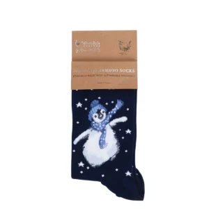 Wrendale Socken Pinguin Winter Wonderland xsock005