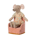 Maileg Sessel Maus - Rose – Bild 3